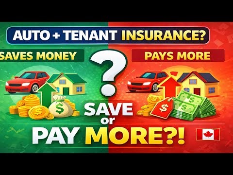 🎯 Auto + Tenant Insurance Explained 🚗🏠 | Why Some Save Money & Others Pay More 😱 | Canada 🇨🇦