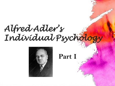 Introduction to Alfred Adler's Individual Psychology