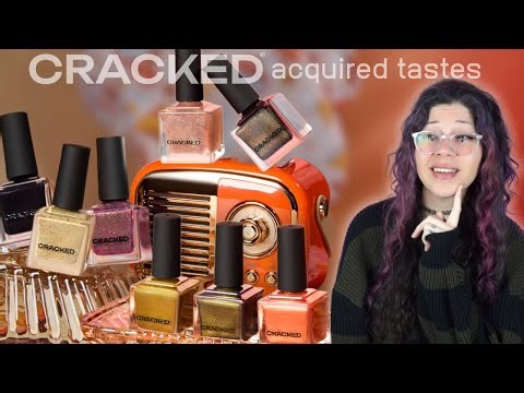 I heard you might hate this❓Cracked's Acquired Tastes Swatches