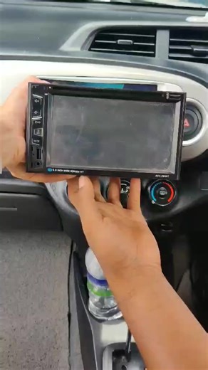 2012 Vitz with Android TV Installation