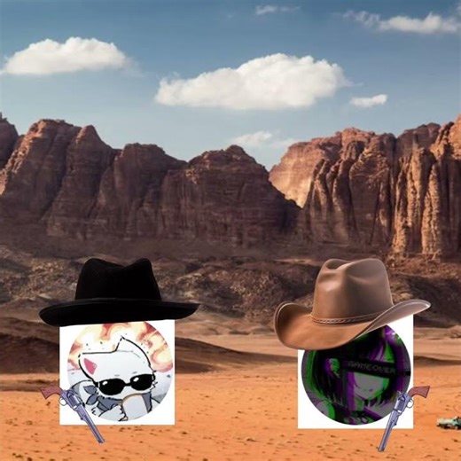 [Wild West sounds playing] #edit