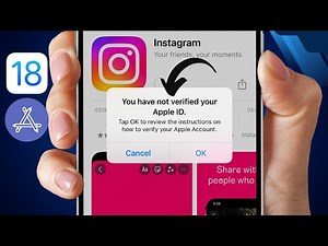 You Have Not Verified Your Apple ID: How to Verify Your Apple ID | iPhone or iPad | iOS 18