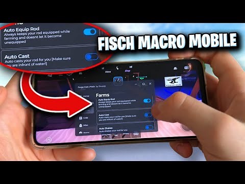 Fisch Macro Mobile - How To Macro in Fisch Mobile Using Fisch Macro? (LATEST Fisch Script Mobile) ✅