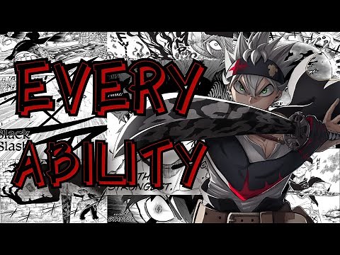 Asta's Every Ability Explained | Black Clover