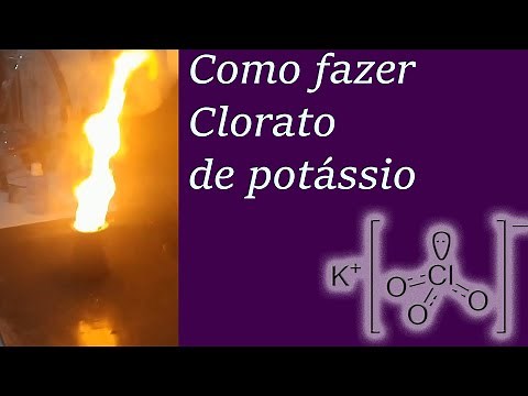 Como fazer clorato de potássio - Método 1
