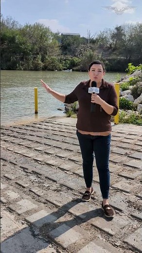 Kristi Noem announces 500 mile wall of buoys to be installed in Texas river