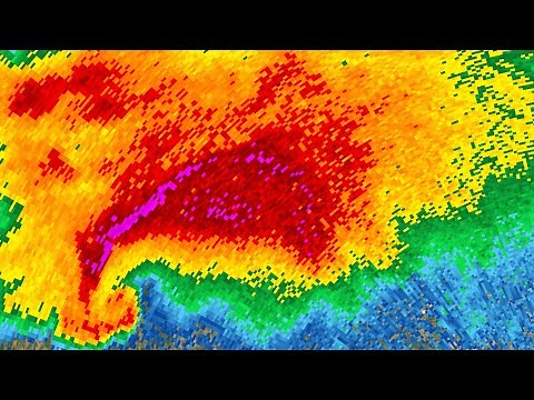 2013 El Reno, Oklahoma Supercell Radar Loop