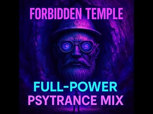 🔥 FORBIDDEN TEMPLE – 1 Hour Full-Power Psytrance Mix (High BPM / Cosmic Bass)