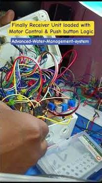 Finally Receiver Loaded with Pushbutton & Motor Control logic #esp32 #sabarinathansekaran #esp32