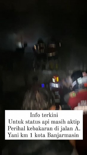 Habar Banua Kalimantan on Instagram: "Untuk status api masih aktip"