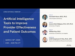 Artificial Intelligence Tools to Improve Provider Effectiveness and Patient Outcomes