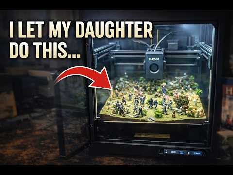 I Let My Daughter 3D Print Her History Project...This Happened