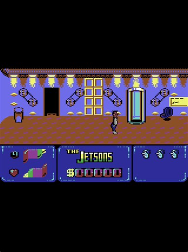 The Jetsons for the Commodore 64 #commodore64 #thejetsons #oldgames #nostalgiacore