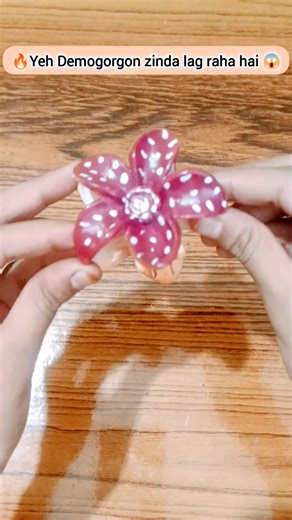 Realistic DIY Demogorgon 😱 LIVE Monster Craft!#diy #shorts