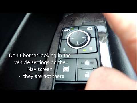 Toyota / Lexus Folding Mirror Tilting Mirror - Stops Working and How to Fix it