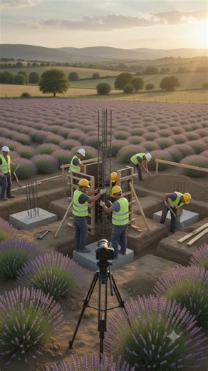 Green Field to Modern House with AI | Incredible Build #shorts
