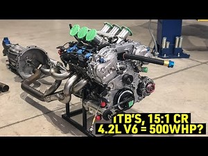 The Worlds HIGHEST HP All-Motor Nissan 350Z VQ Engine Is Going HYBRID