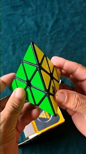 Cobo mágico Pirâmide Triângulo Cubo Mágico, Velocidade de Puzzle,