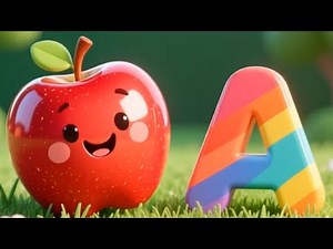 🌈 ABC Poem for Kids | Fun Alphabet Song A to Z | Learn ABC with Animals & Objects 🎶