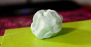 Playing with play dough