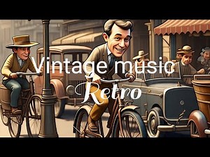 Vintage music retro playing in another room for unwind working