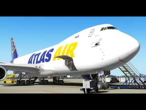 Flying the Last 747 Built | Seoul - Taipei (Atlas Air Real Ops)| Prepar3D - PMDG 747