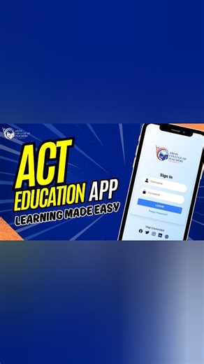Asian College of Teachers on Instagram: "Seamlessly manage your studies with the ACTeducation app!  Access phase-wise content, instructor-led videos and a vast digital library anytime, anywhere. Track your progress, study offline, and connect with peers for a truly interactive learning experience. Download now on iOS and Android to start learning smarter! #asiancollegeofteachers #teachandtouchlives #learningapp #digital #act #digitallibrary #easylearning #download #downloadnow #ios #android"