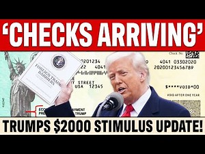 GOOD NEWS: Trump Confirms $2000 Stimulus Checks | Arrival Timeline & Eligibility REVEALED!