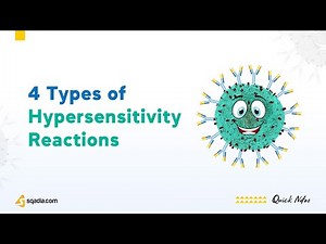 4 Types of Hypersensitivity Reactions | Introduction | Allergic Reactions Immunology