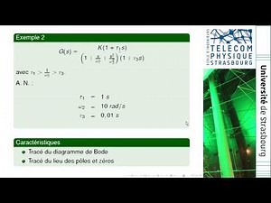 Cours d'Asservissement des Systèmes Continus : séance 6 sur 12