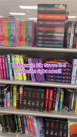 Ya’ll now is the time to get your books! Could not believe the amount of box sets I saw #bookshopping #tjmaxx #booktokfyp #bookstoread #booklover