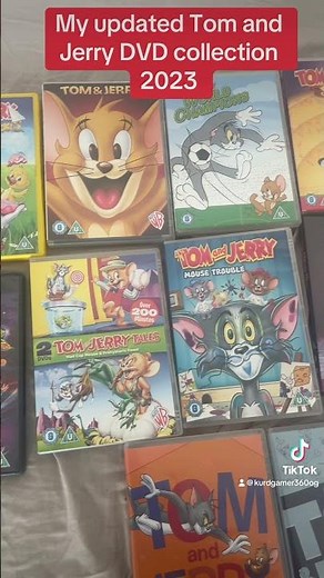 My updated Tom and Jerry DVD collection 2023 ￼