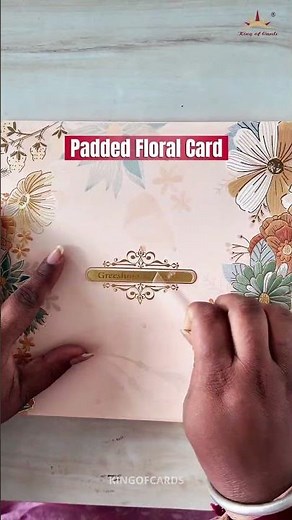 Turning Your Dream Into a Stunning Floral Wedding Card✨🫨🌸
