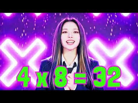 How to learn the 4 Times Table fast | Multiplication Table Song