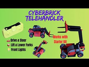 Cyberbrick Telehandler – 3D-gedrucktes RC-Modell