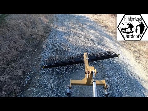 Landscape Rake Gravel Driveway Maintenance Ep #49