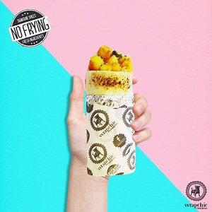 24K views · 51 reactions | #Contest It’s time for fastest finger first! Stop when the burrito perfectly fits in & share the screen grab to win a delicious meal from us. HURRY! | Wrapchic | Facebook