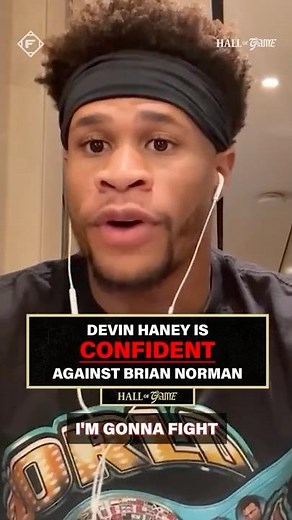 Devin Haney’s confidence on 💯 heading into his first welterweight title fight 😤