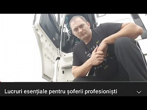 Cum se urcă sau coboară din cabina camionului 😜! Tutorial pentru ,,experimentaţi,,😁!