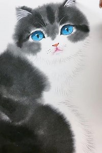 Drawing cute cat | Beautiful Artworks