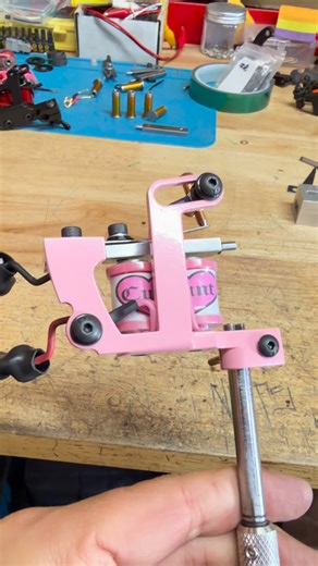 #11 of 2026 and the first Cunt of the year, set up as a shader. Grab it before it’s gone!! $275 plus shipping makes it yours!! Let me know if you’d prefer it as a liner. #nrts #nrtsmachines #nrtsmachineshop | NRTS Tattoo Machines