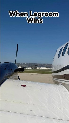This King Air Bathroom Has a Seat -- And Legroom #privatejet #kingair #aviation