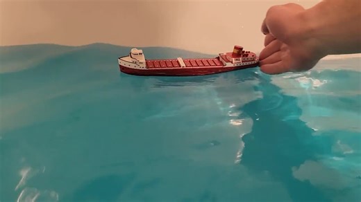 Edmund Fitzgerald 3D Printed Floating Toy Model Ship - Etsy
