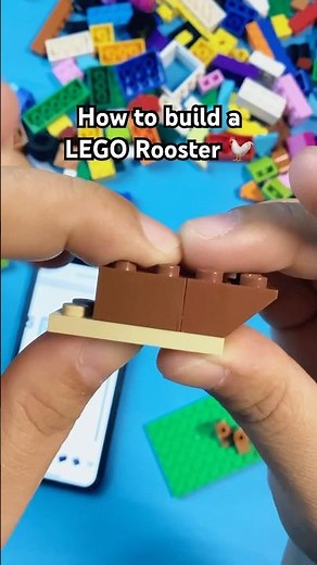 How to build a LEGO Rooster with Brickify! 🐓