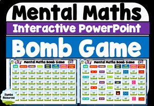 Mental Maths Bomb Game | Grade 3-6 | Interactive PowerPoint Game