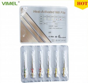 [Hot Item] Dental Reciprocation Gold Heat-Activated Niti File for Root-Canal Therapy