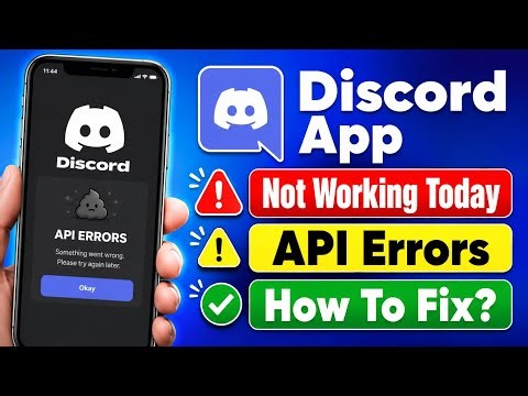 Discord Increased Api Errors | Discord Not Working Today | Discord Server Down Today