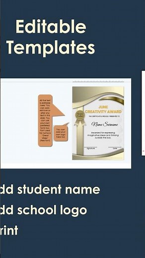School‑Wide Parent Appreciation Certificates (Editable + Consistent)