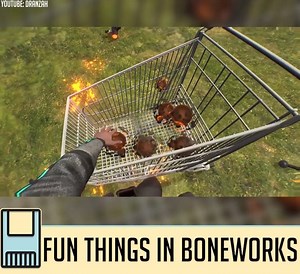 Fun things to do in Boneworks! 😂 Credit:: Dranzah | The Cartridge Family