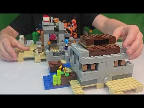 LEGO Minecraft Desert Outpost 21121 | Review + Timelapse Build